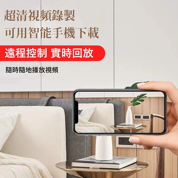 VXfive小型攝像機 【無需插線＋170°廣角鏡頭遠程監控+斷電續航＋免佈線安裝】至尊紐扣版