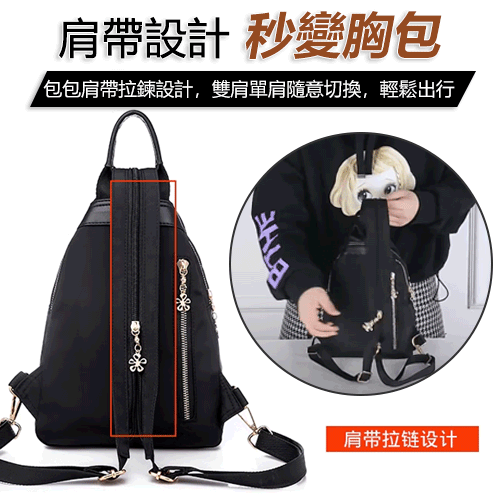 大容量便攜旅行雙肩包,多功能女士背包,多個口袋和隔層,方便你分類收納,快速取用! 大容量便攜旅行雙肩包,多功能女士背包,多個口袋和隔層,方便你分類收納,快速取用!