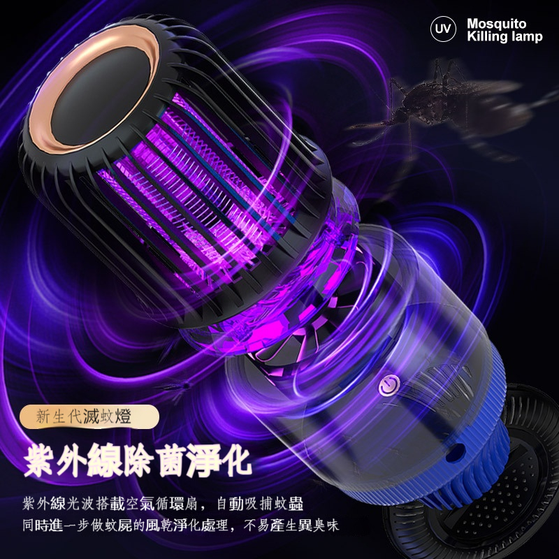 【德國黑科技】2024最新研發滅蚊黑科技，一天能滅5萬只毒蚊/USB家用靜音驅蚊器